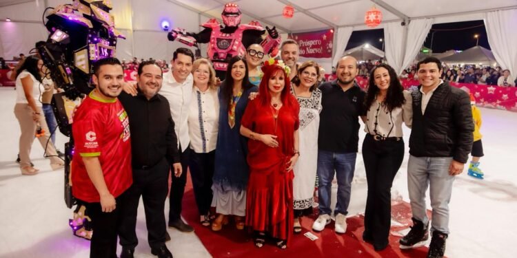 “Posadas sobre hielo”, celebración que entusiasma y reactiva la economía de emprendedores campechanos