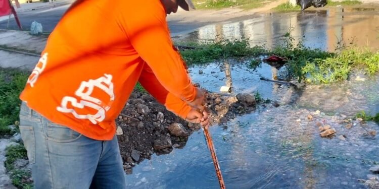 Reportan afectaciones en el suministro de agua; advierten cortes por reparación