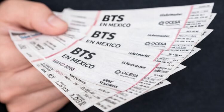 Del agotado al impagable: llegan a más de 100 mil pesos los boletos de BTS en reventa