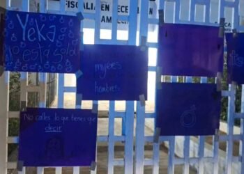 Mujeres marchan en Hecelchakán; exigen justicia y fin a la impunidad ante la FGE