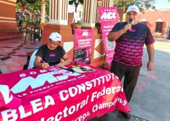 Arranca 2026 con asambleas distritales rumbo a nuevos partidos políticos en Campeche