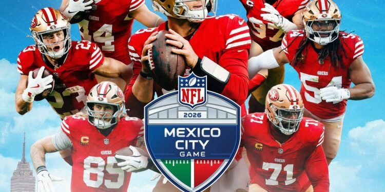 Regreso Épico: 49ers Confirman Partido de Temporada Regular en México 2026