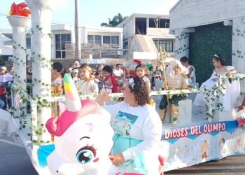 Color, identidad y niñez iluminan el LXV Corso Infantil de Campeche 2026