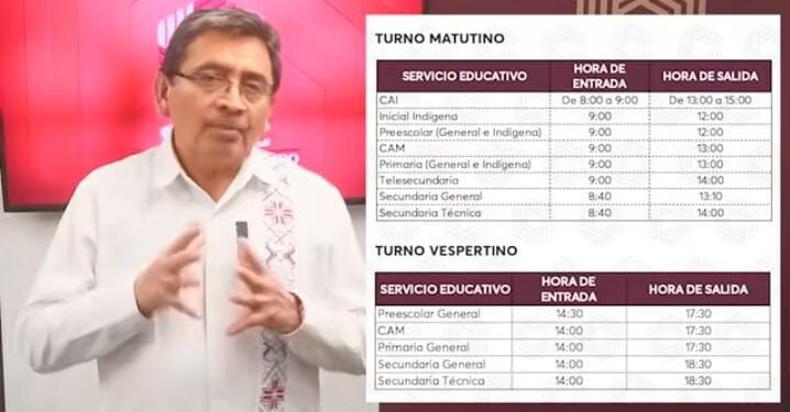 ¡Entérate! Frente Frío 33 obliga a modificar horarios en escuelas de Educación Básica