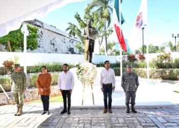 Campeche celebra su origen: conmemoran 202 años del forjador del estado