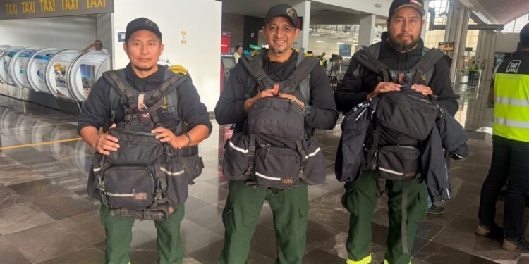 Misión cumplida: brigadistas de Campeche vuelven tras combatir incendios forestales en Chile