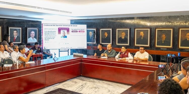 Arranca el proceso de credencialización del Sistema Universal de Salud en Campeche