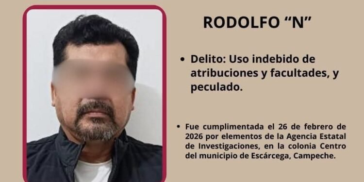 ¿Por qué detuvieron al exalcalde de Escárcega? Esto es lo que se le imputa