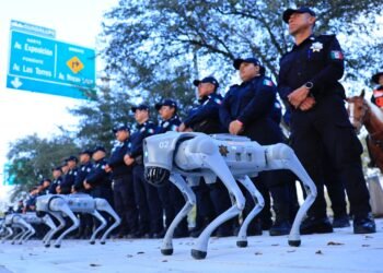 ¡No ladran, vigilan! Nuevo León prepara perros robot para blindar el Mundial 2026