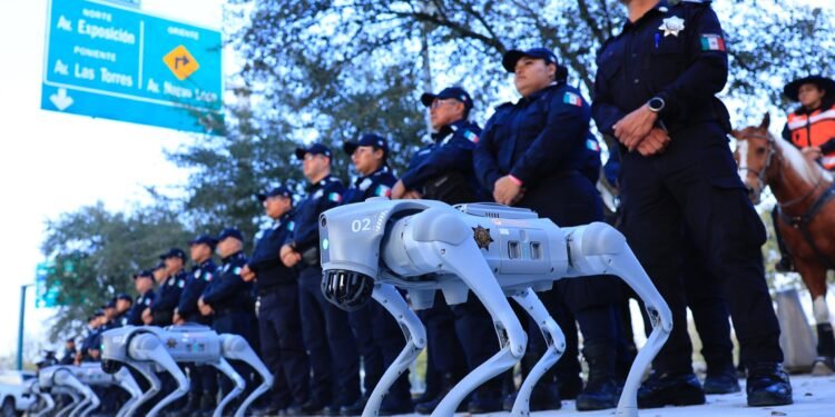¡No ladran, vigilan! Nuevo León prepara perros robot para blindar el Mundial 2026