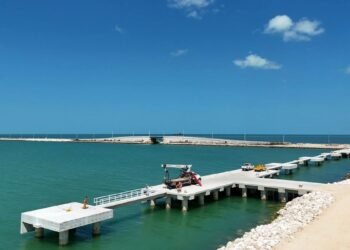 Seybaplaya se fortalece con nuevos muelles para recibir barcos de gran tamaño