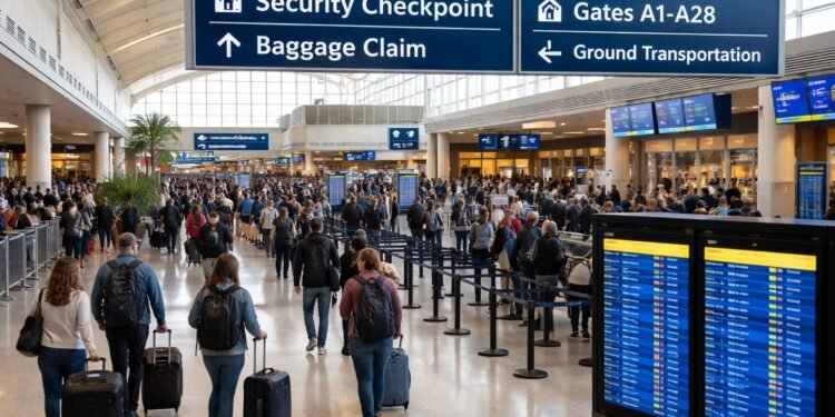 ICE se integra a labores de seguridad en aeropuertos de EU ante crisis operativa