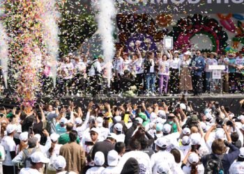 México arma la “mega cascarita” y rompe otro Récord Guinness rumbo al Mundial de Futbol 2026