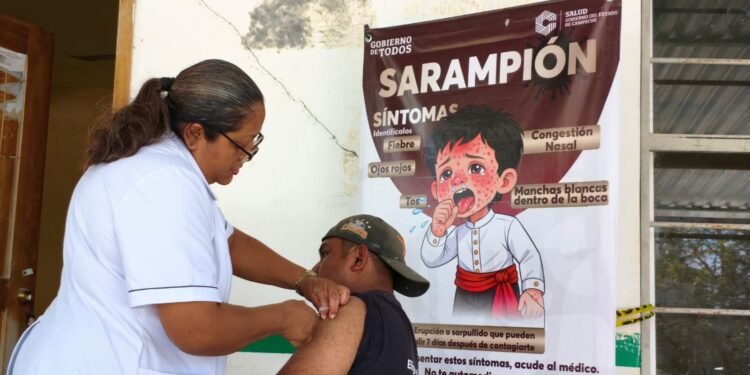 Autoridades descartan brote de sarampión en Campeche; casos detectados eran de personas en tránsito