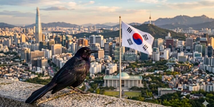 ¿Un zanate en Corea del Sur? La historia del ave “mexicana” que sorprendió en Asia