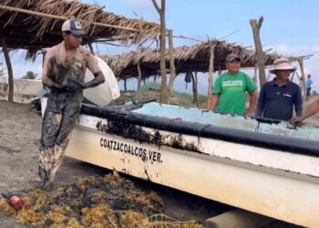Mancha negra en el Golfo: derrame golpea Veracruz y Tabasco