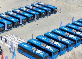Flota china de trolebuses se integrará a avenidas clave de CDMX para el Mundial