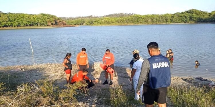 Rescata Marina a menor a punto de ahogarse en laguna de Aquiles Serdán Chuiná