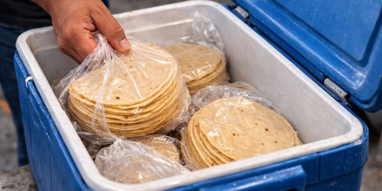 Profeco vigila venta de tortillas en hieleras y motocicletas; cuatro tiendas ya fueron sancionadas en Tamaulipas