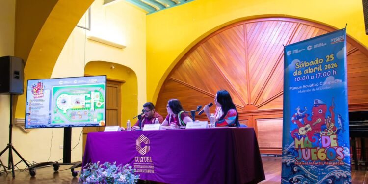 Festival “Mar de Juegos” reunirá cultura y diversión para niñas y niños en Campeche