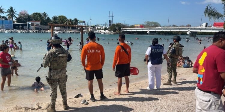 Saldo positivo en Champotón: Semar concluye operativo de Semana Santa 2026