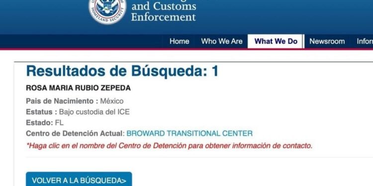 Golpe al caso Aguirre Gómez: arrestan a Rosa María Rubio Zepeda en Florida