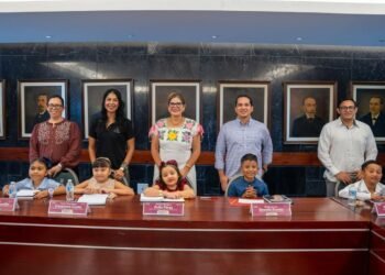 “Gabinete Infantil” Toma el mando por un día; así celebra Campeche el Día del Niño
