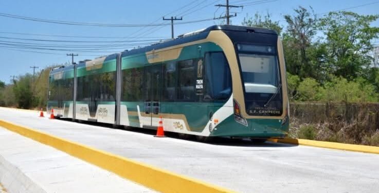 Campeche impulsa movilidad accesible con tarifas de 6 a 18 pesos en Tren Ligero
