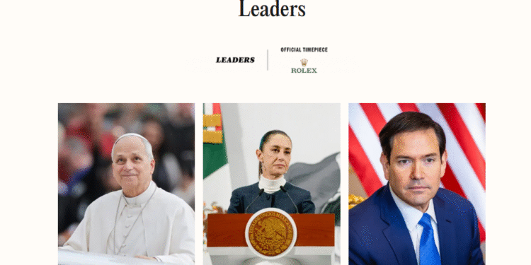 Sheinbaum repite en la lista TIME100 de las personas más influyentes del mundo