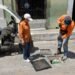 Refuerzan seguridad en el Centro Histórico de Campeche con nuevas tapas de registro