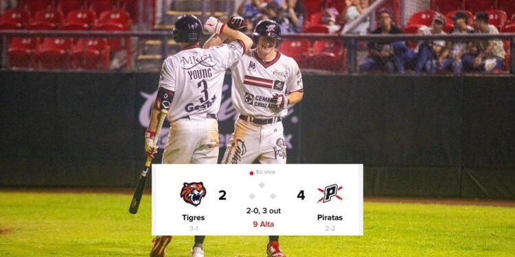 Piratas remontan y amarran la serie; se llevan susto en el montículo