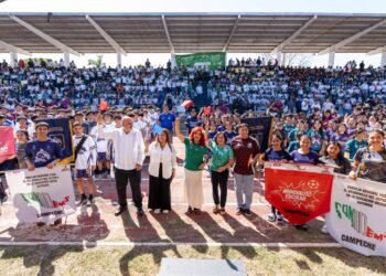 Campeche se pone mundialista con torneo escolar juvenil