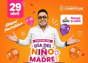 Caravana de alegría invade Campeche; arranca festival para niñas y mamás