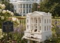 ¿Una réplica de la Casa Blanca para abejas? Sí. Melania Trump instala nueva colmena