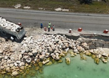 ¿Qué pasó con la carretera costera en Sabancuy? Aquí te lo decimos