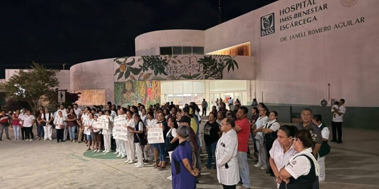 ¡Sin quirófano ni medicinas! Estalla protesta en hospital de IMSS-Bienestar