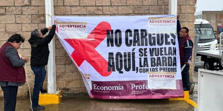 “No cargues aquí”: Profeco exhibirá con lonas a gasolineras con precios excesivos