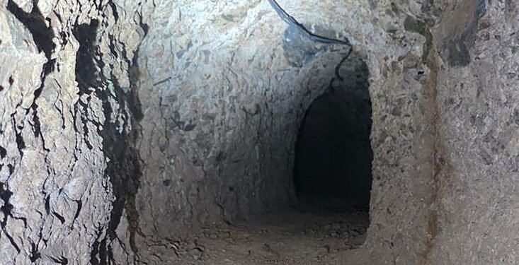 Descubren túnel clandestino en Sonora; hay un detenido ligado al crimen