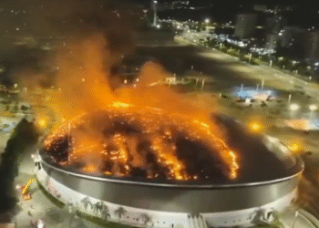 Incendio en velódromo del Parque Olímpico en Brasil deja daños en la estructura