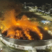 Incendio en velódromo del Parque Olímpico en Brasil deja daños en la estructura