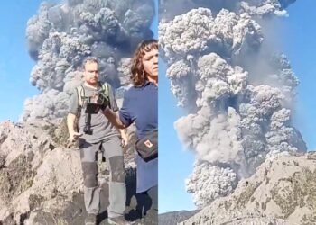 Volcán hace erupción y deja tres muertos entre excursionistas. ¿En dónde ocurrió?