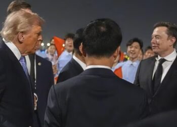 Trump convierte su visita a China en una cumbre de negocios tecnológicos