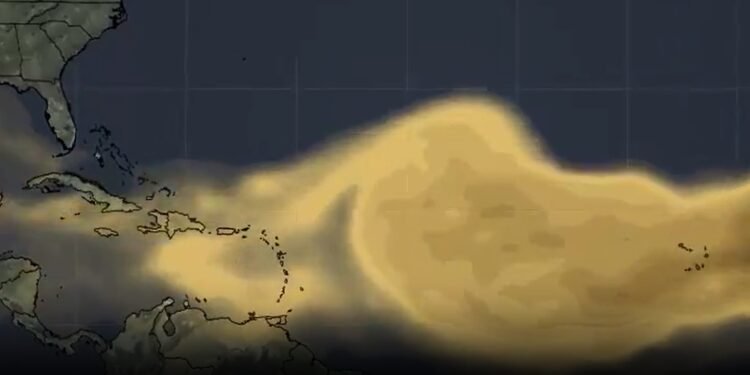¡Entérate! Una gran nube de polvo del Sahara llegará a Campeche, esto pasaría