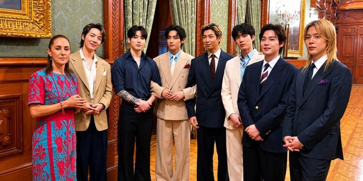 Lo que no viste de BTS en México saldrá a la luz; anuncian video inédito de Palacio Nacional