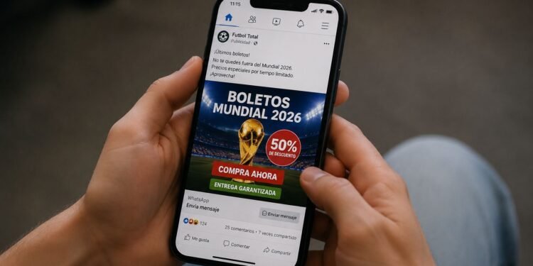 ¿Buscas entradas para el Mundial 2026? Piden extremar precauciones ante fraudes digitales