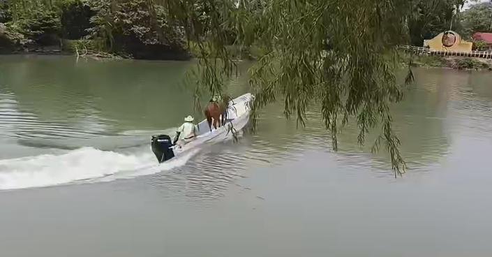 Tradición en Campeche: “Pajarito” navega por el río y roba miradas en Palizada