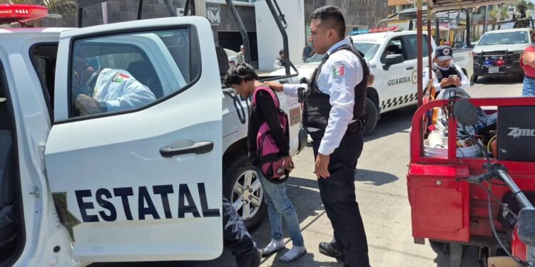 Corrió, cayó y lo amarraron: así terminó un presunto ladrón en la Pallás