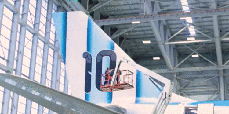 ¿Ya viste el avión de la Albiceleste? La 10 de Messi volará al Mundial
