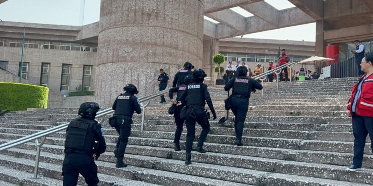Alerta máxima en el Palacio de Justicia Federal de San Lázaro. ¿Qué fue lo que pasó?