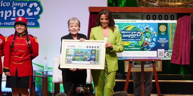 “México juega limpio”: presentan sorteo especial por el medio ambiente